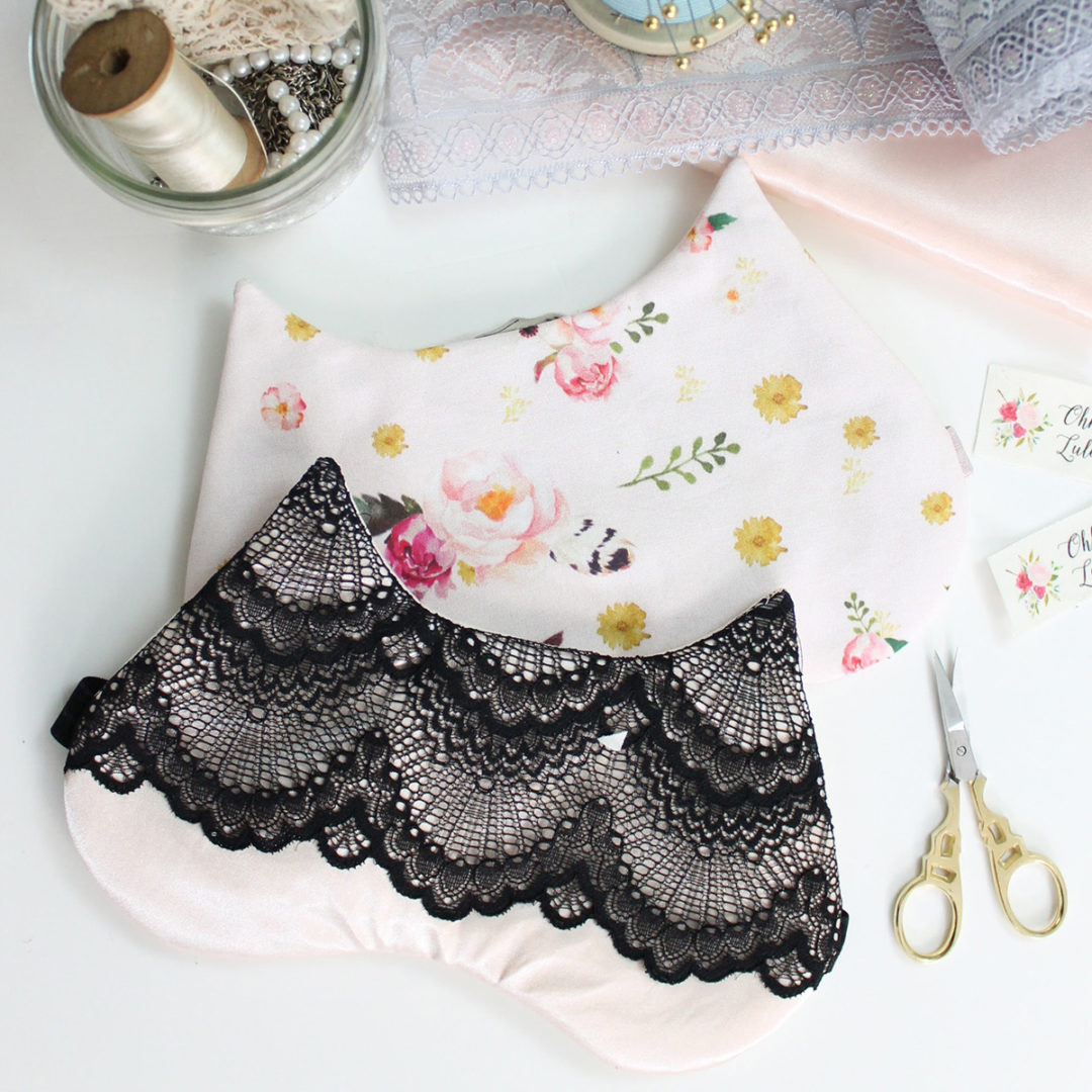 Free Kitty Sleep Mask PDF Sewing Pattern – Ohhh Lulu