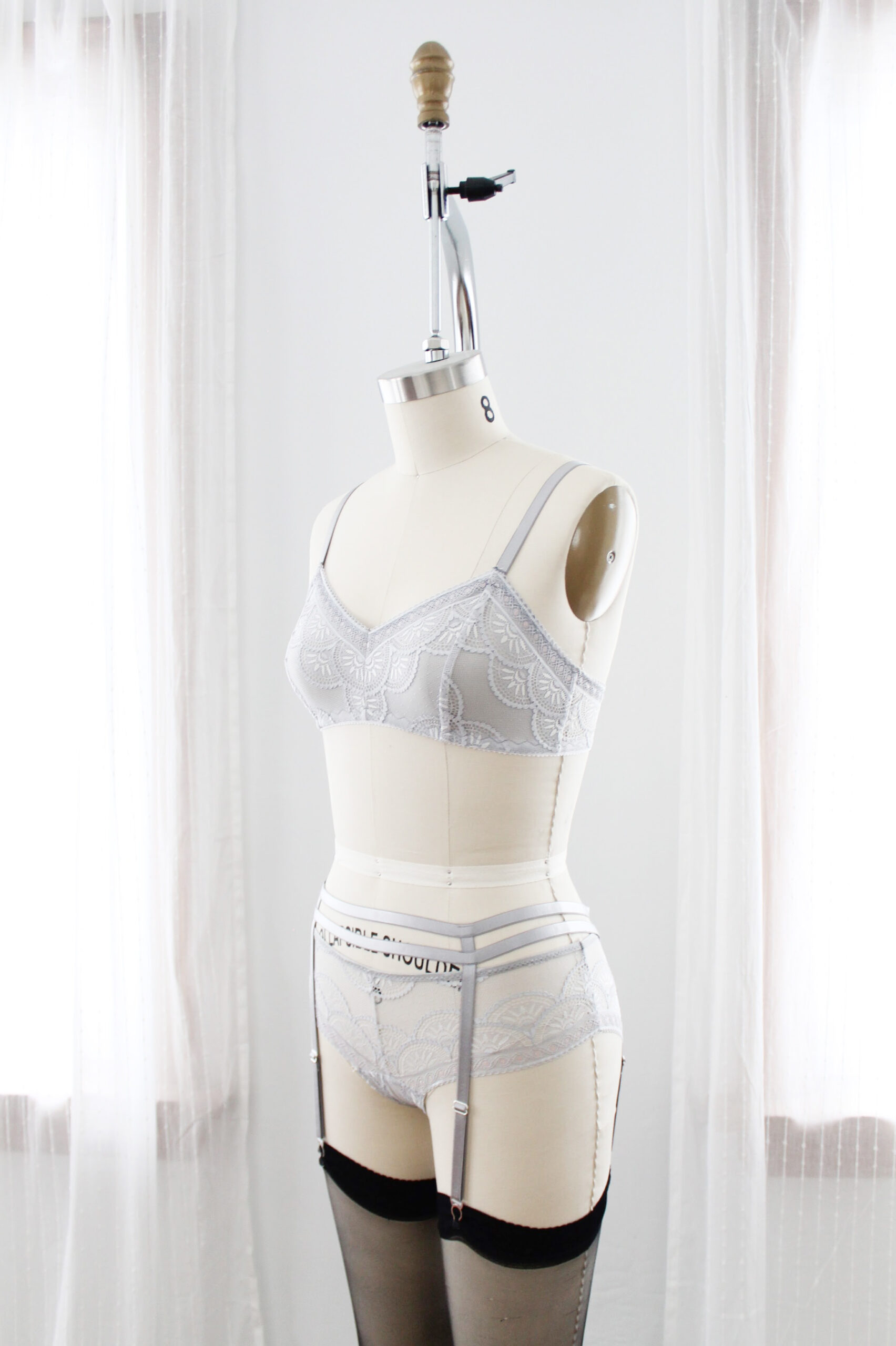 Cora Elastic Strap Suspender Garter Belt Full Tutorial - Image 3