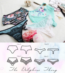 Girls Underwear and Camisole Sewing Pattern / Belle Undies and