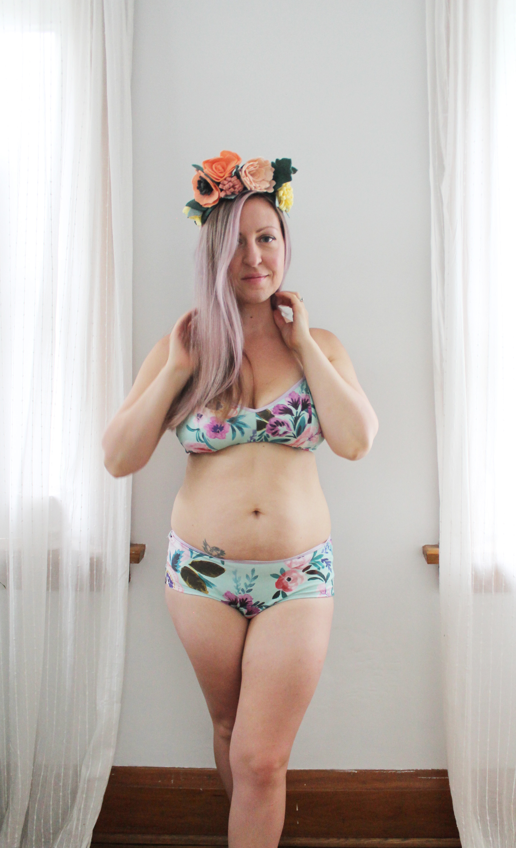 The Hunter Mid-Rise Boy Leg Panties PDF Sewing Pattern - Image 11