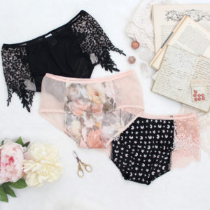 The Grace Panties PDF Sewing Pattern for Silks, Woven, Knits and Lace