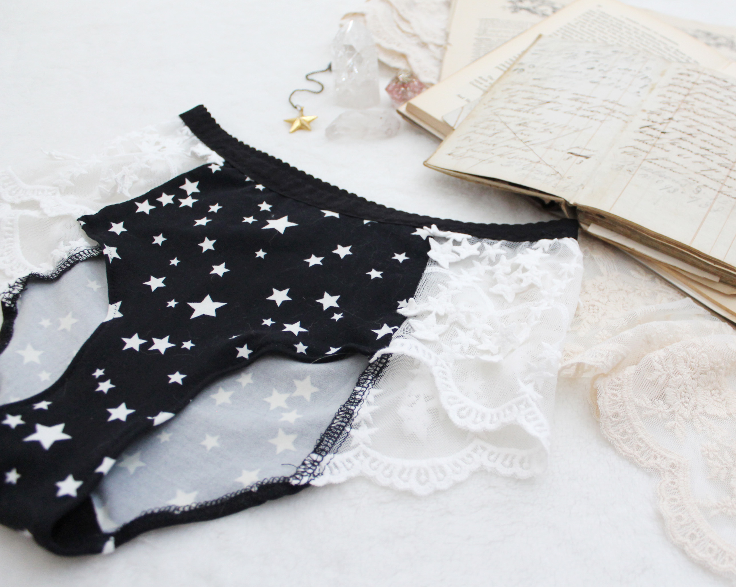 The Grace Panties PDF Sewing Pattern for Silks, Woven, Knits and Lace - Image 9