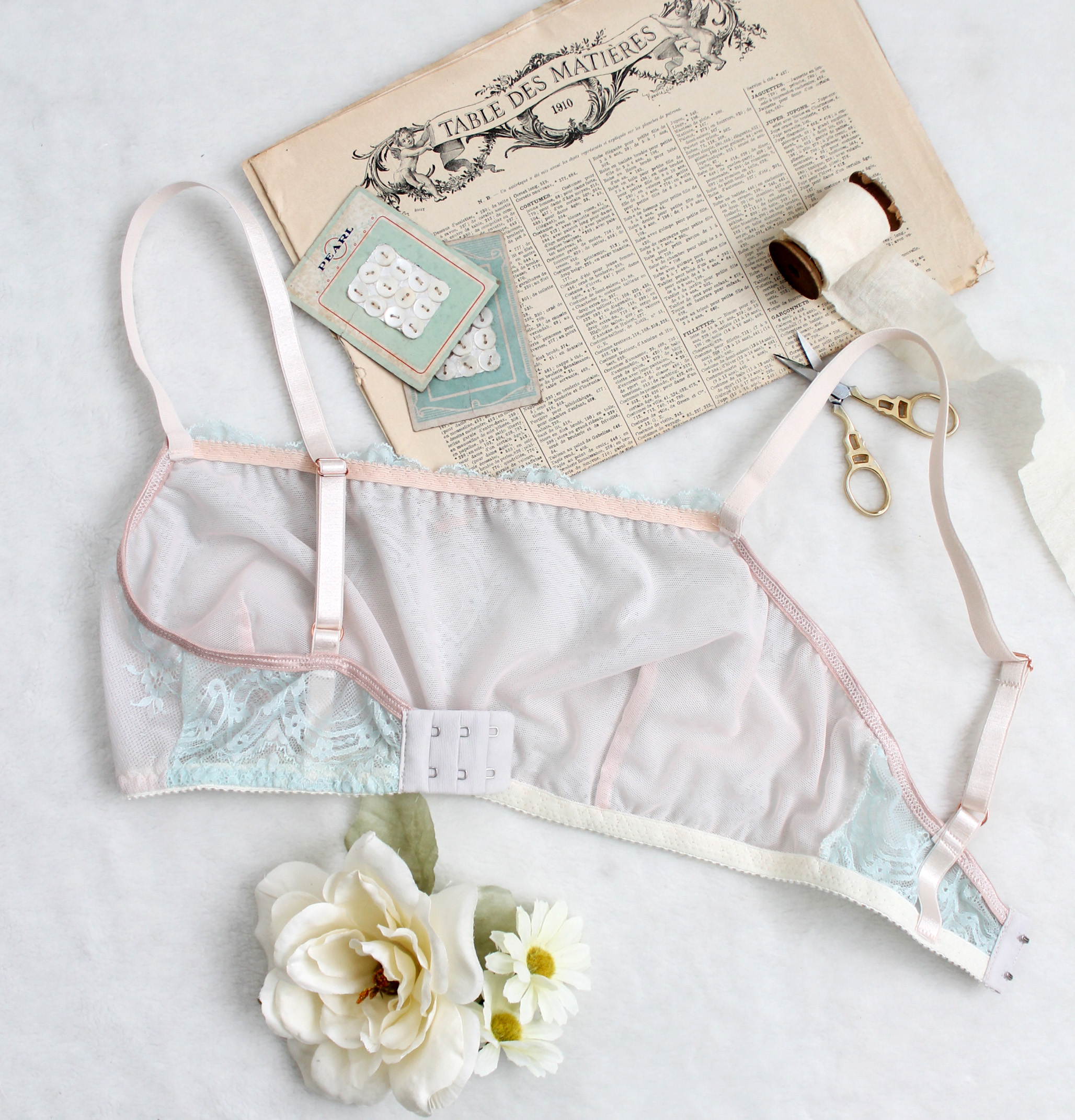Meadow Lace Bralette and Camisole Digital Sewing Pattern - Image 4