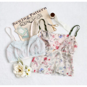 Meadow Lace Bralette and Camisole Digital Sewing Pattern