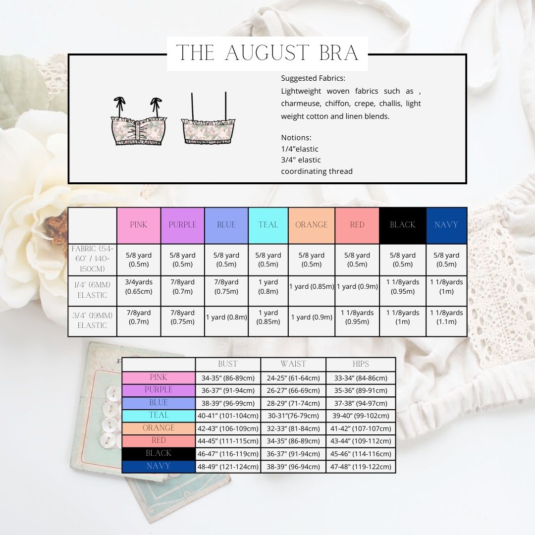 The August Bra Pattern and Ad-Free E-book - Image 3